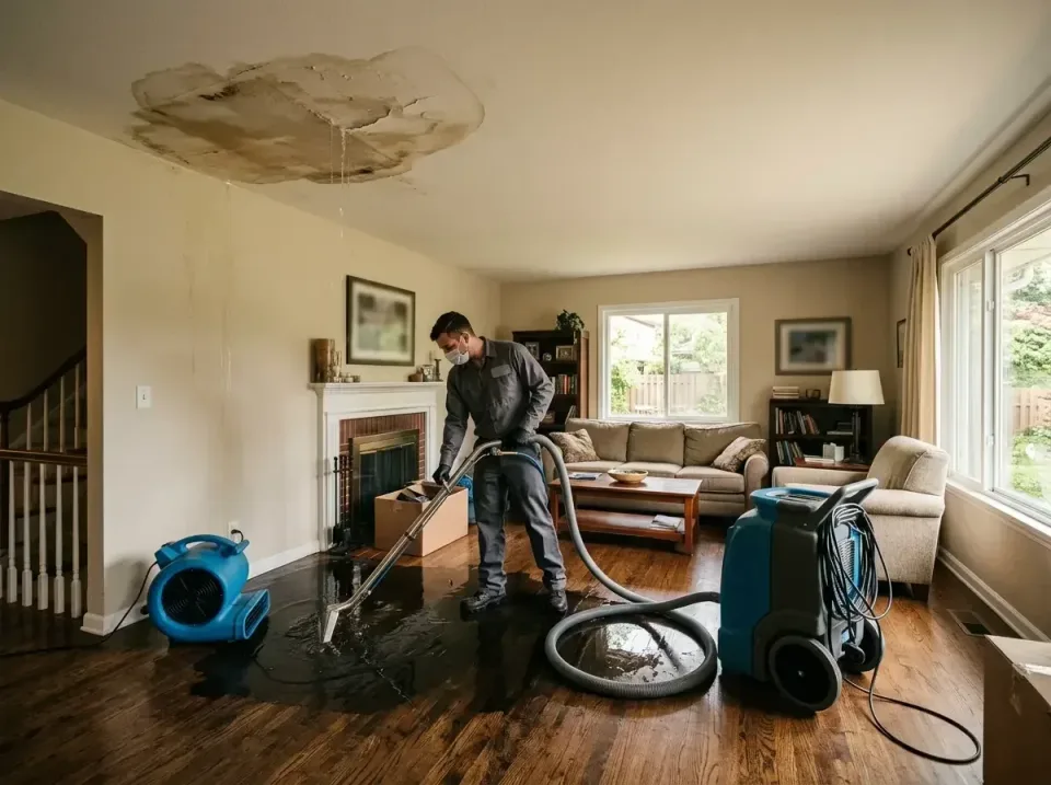 attic-pipe-burst-ceiling-drip-008 — frequently asked questions, Water Damage Restoration & Carpet Care in Priceville, AL